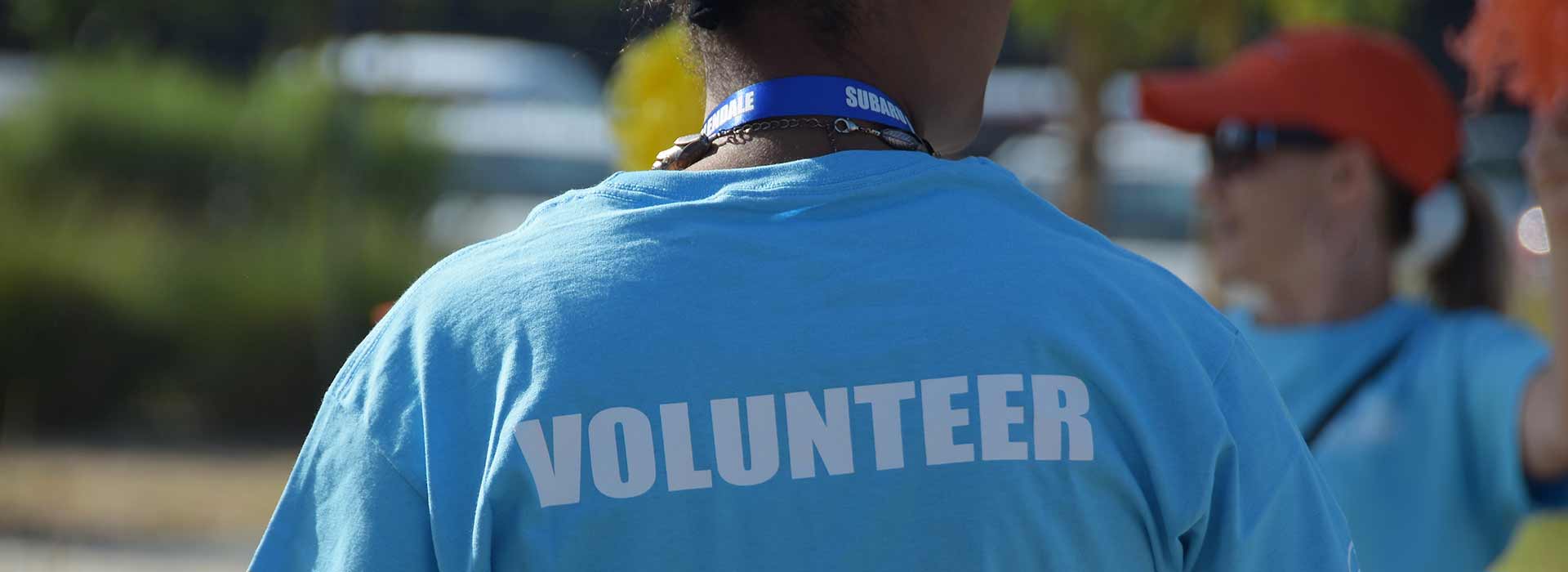 volunteer blue shirt