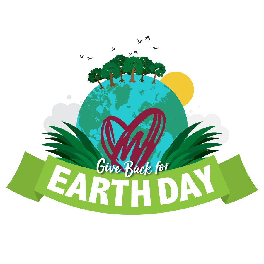 Give Back for Earth Day logo