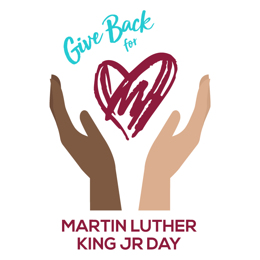 Give Back for MLK Day logo